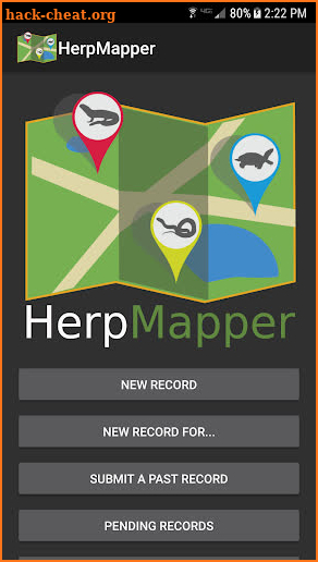HerpMapper screenshot