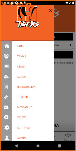 Herrin Tigers Athletics screenshot