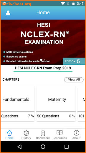 HESI NCLEX RN Exam Prep 2019 screenshot