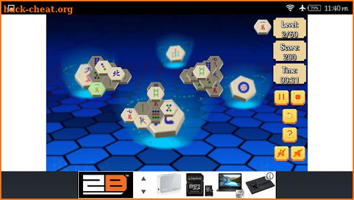 Hex Mahjong screenshot