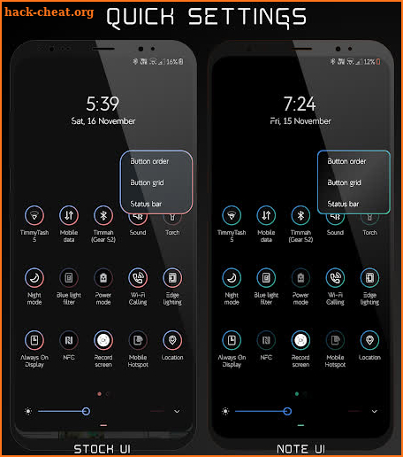 #Hex Plugin - Blend For Samsung OneUI screenshot
