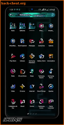 #Hex Plugin - WiBlack Day/Night for Samsung OneUi screenshot
