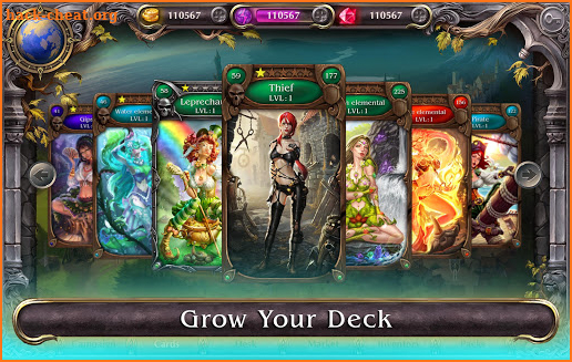 Hex Stone - Magic Card Game screenshot