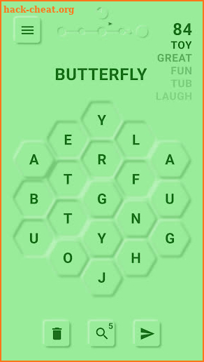 Hex Words: Word Search screenshot