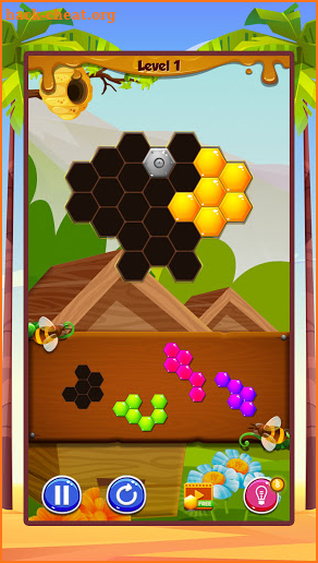 Hexa Hive Puzzle screenshot