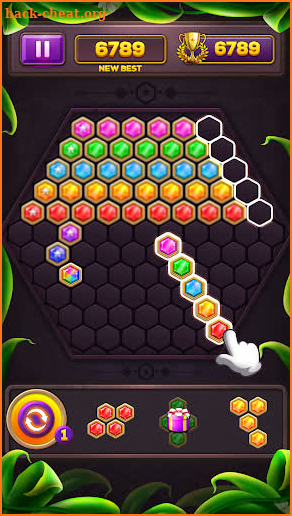 Hexa Jewel Puzzle screenshot