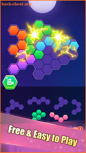 Hexa Magic Block 2: Challenge Brain & Fit'em all screenshot