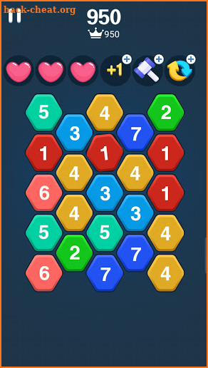 Hexa Number Puzzle screenshot