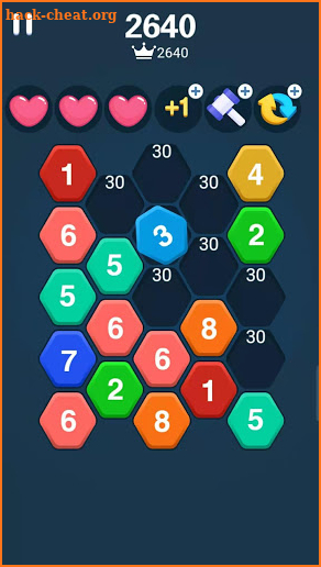 Hexa Number Puzzle screenshot