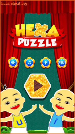 Hexa Puzzle Block Upin Ipin screenshot