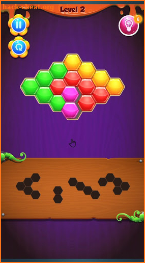 Hexa Puzzle Game Deluxe screenshot
