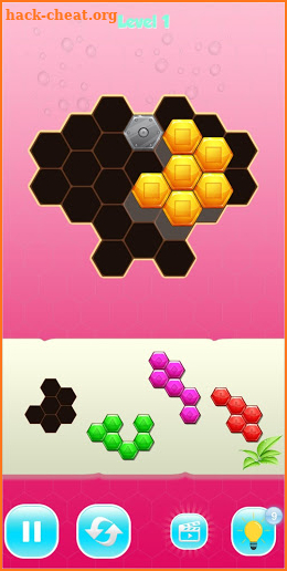 Hexa Puzzle King screenshot