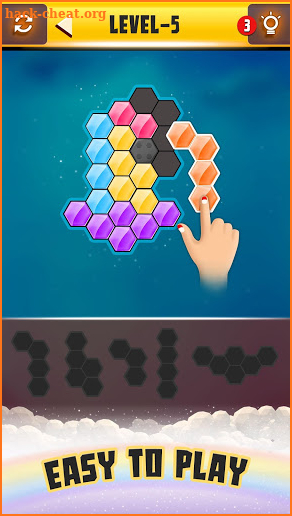 Hexa Puzzle PRO 2020: Jigsaw 3D Block Puzzle Games screenshot