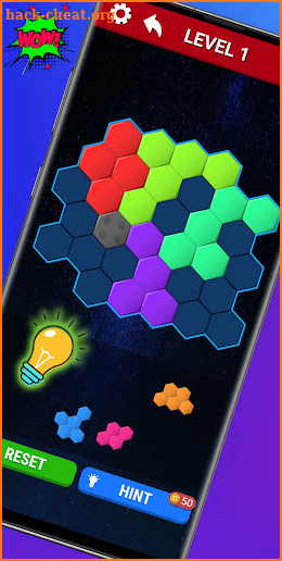 Hexa Puzzle : Shape Puzzle screenshot