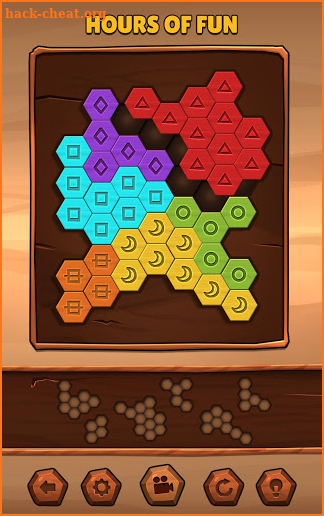 Hexa Wood Puzzle screenshot