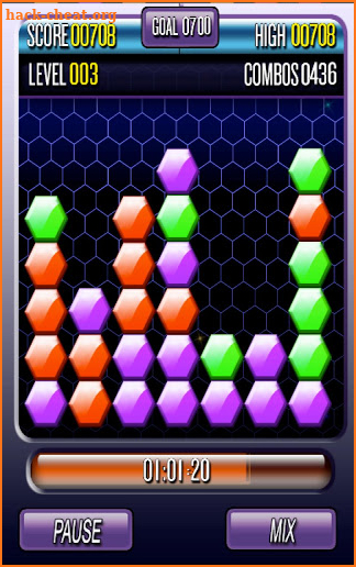Hexagon Mix Game Reloaded screenshot