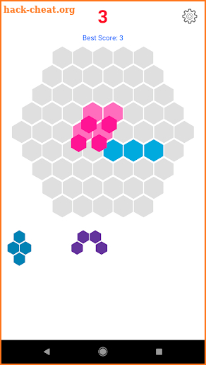 Hexagon Puzzle screenshot