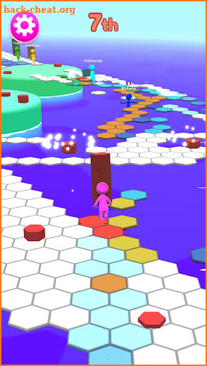 Hexagon Run screenshot