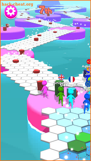 Hexagon Run screenshot