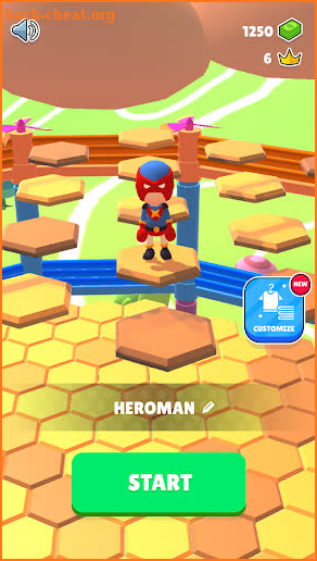 Hexagon Run 3D screenshot