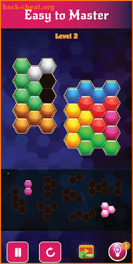 Hexagonal Block Puzzle screenshot