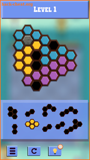 Hexagonal Pieces: Merge screenshot