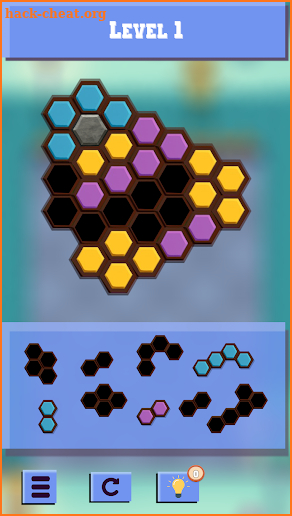Hexagonal Pieces: Merge screenshot