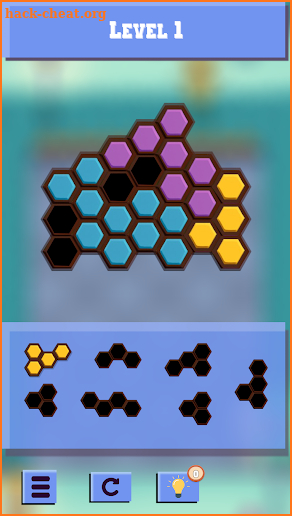 Hexagonal Pieces: Merge screenshot