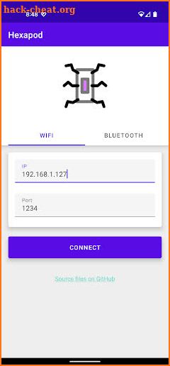 Hexapod screenshot