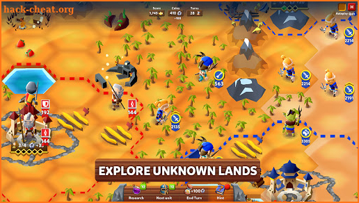 Hexapolis: Turn Based Civilization Battle 4X Game screenshot