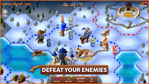 Hexapolis: Turn Based Civilization Battle 4X Game screenshot