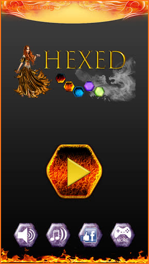 Hexed – Best Brain exercise teasers training game screenshot