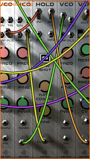 Hexen Modular Eurorack Synthesizer screenshot