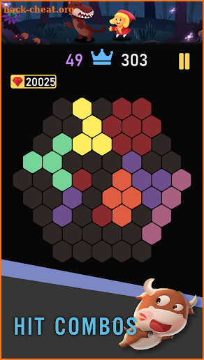 Hexia: Hexagon Block Puzzle screenshot