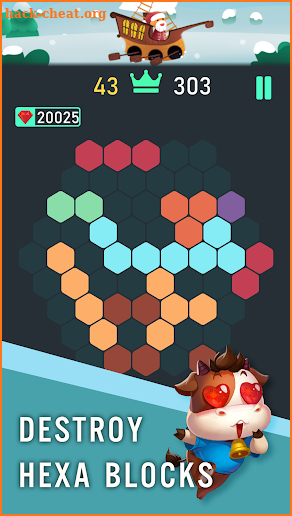 Hexia: Hexagon Block Puzzle screenshot