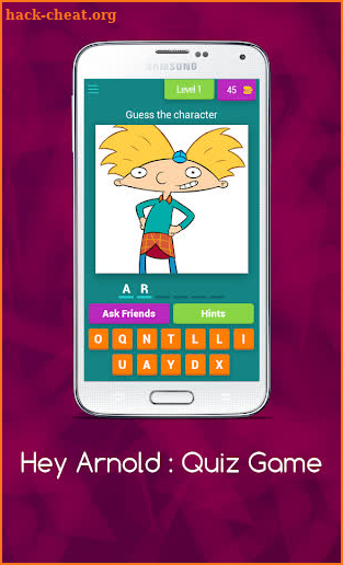 Hey Arnold : Quiz Game screenshot