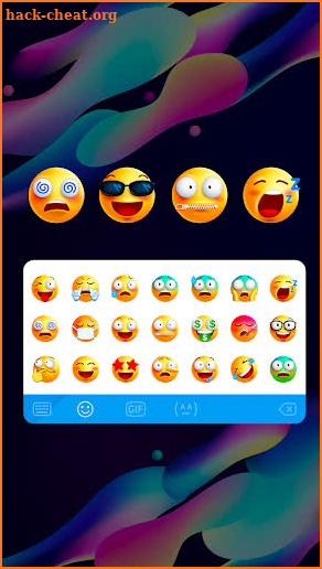 Hey Emoji Keyboard screenshot
