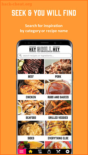 Hey Grill Hey Best BBQ Recipes by Susie Bulloch screenshot