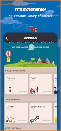 Hey! Lingo - Language Courses screenshot