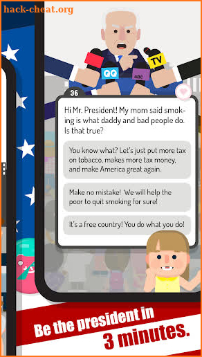 Hey! Mr. President - 2020 Election Simulator screenshot