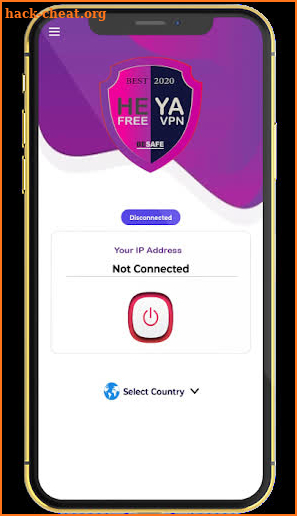 HEYA VPN Lite – Free Unlimited & High Speed VPN screenshot