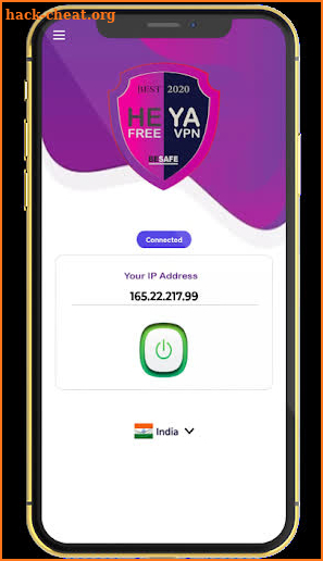 HEYA VPN Lite – Free Unlimited & High Speed VPN screenshot