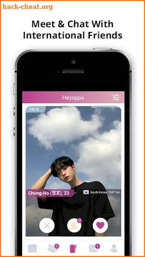 Heyoppa - Meet Korean friends screenshot