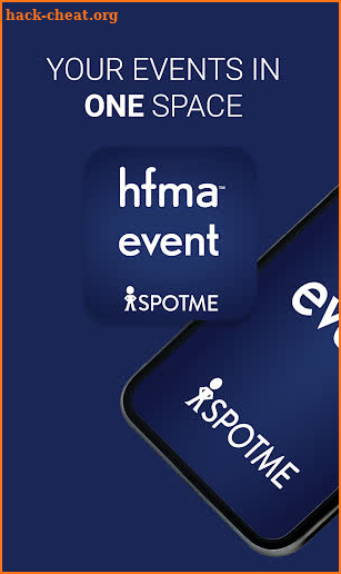 HFMA SpotMe Events screenshot