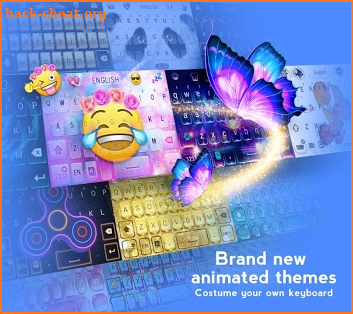Hi Keyboard - Emoji Sticker, GIF, Animated Theme screenshot