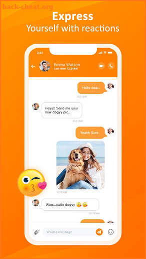 Hi Messanger - Free Text, Voice and Video Call screenshot