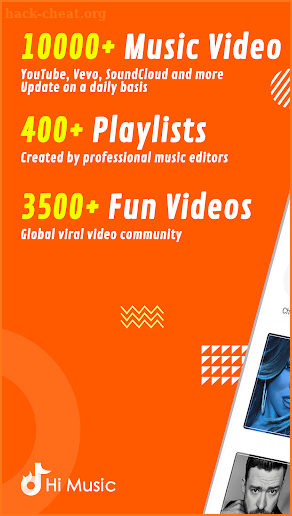 Hi Music - Free Music Player & YouTube Music screenshot