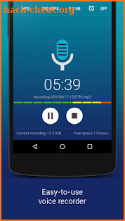 🎤 Hi-Q MP3 Voice Recorder (Pro) screenshot