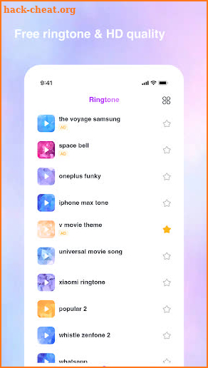 Hi Ringtone screenshot