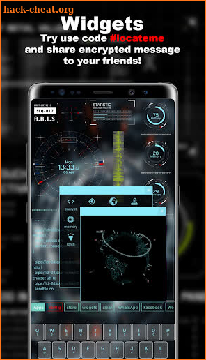 Hi-Tech Launcher -- Aris Theme screenshot